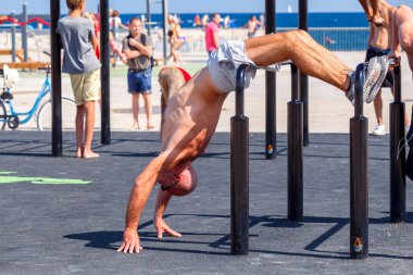 Barcelona. Barceloneta Beach.
