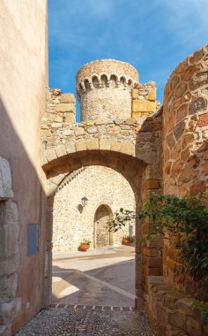 Tossa de Mar. eski kale.