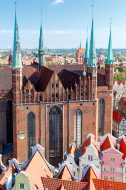 Gdansk. Üstten Görünüm.