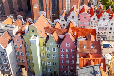 Gdansk. Üstten Görünüm.