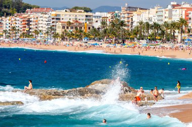 Lloret de Mar. City Beach.