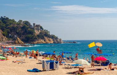 Lloret de Mar. City Beach.