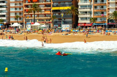 Lloret de Mar. City Beach.