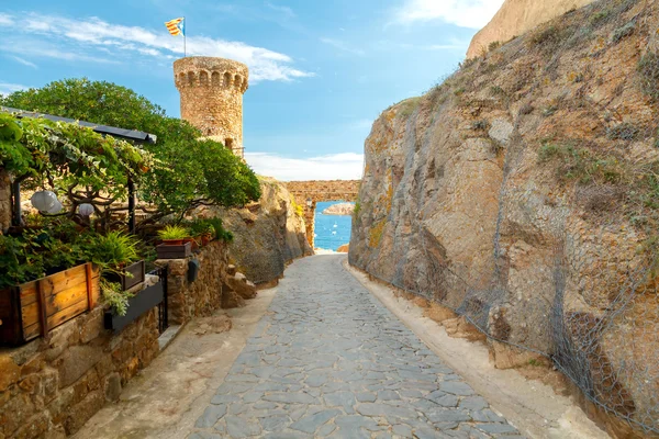 Tossa de Mar. Old Fortress. — Stock Photo, Image
