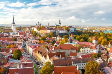 Tallinn. Estonya. Eski şehir.