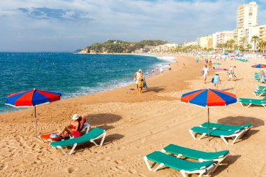 Lloret de Mar. City Beach.