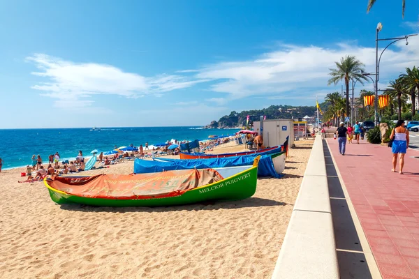 Lloret de Mar. City Beach.