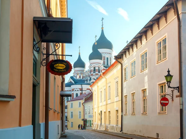 Tallinn. Alexander Nevski kerk. — Stockfoto