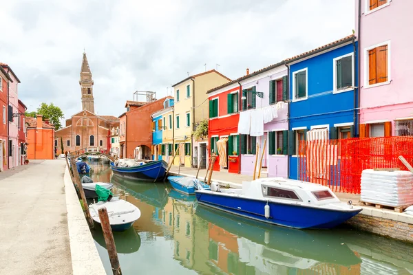 The island of Burano. Italy. — Stock Photo, Image