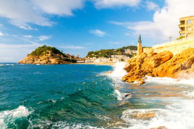 Tossa de Mar Beach. Costa Brava.