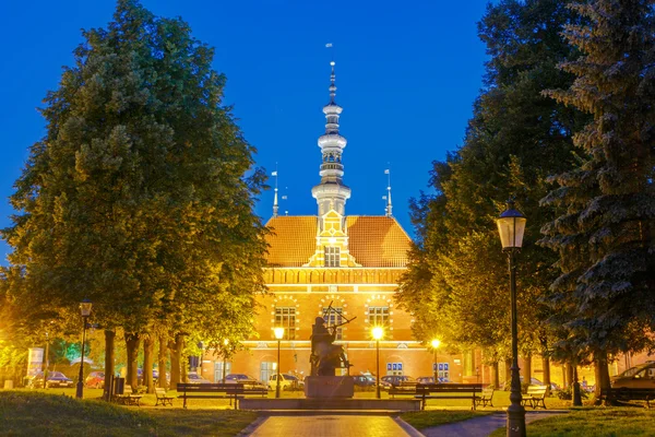 Gdansk. Old Town Hall. — Stock Photo, Image