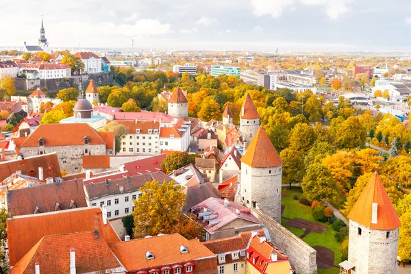 Tallin. Estonia. Ciudad vieja . — Foto de Stock