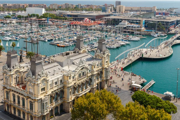 Barcelona. Bina bağlantı noktası.