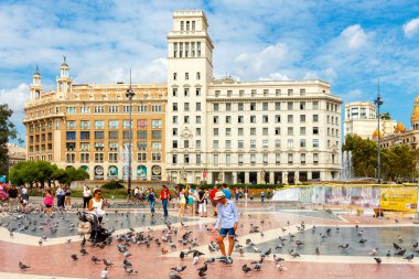Barcelona. Placa Catalunya.