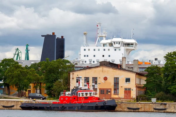 Gdynia. Puerto marítimo . —  Fotos de Stock