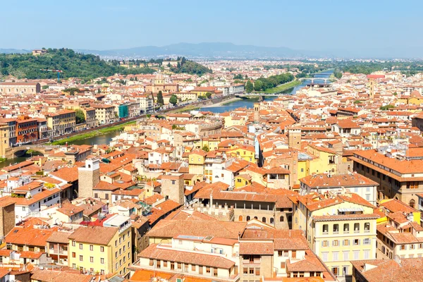 Florenz. Blick auf die Stadt von oben. — Stockfoto