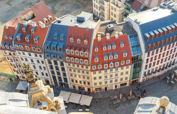 Vista de Dresden de uma altura . — Fotografia de Stock