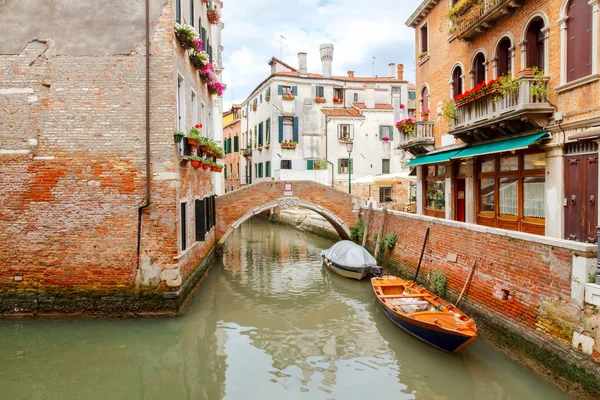 Venedig. Stadtkanal. — Stockfoto