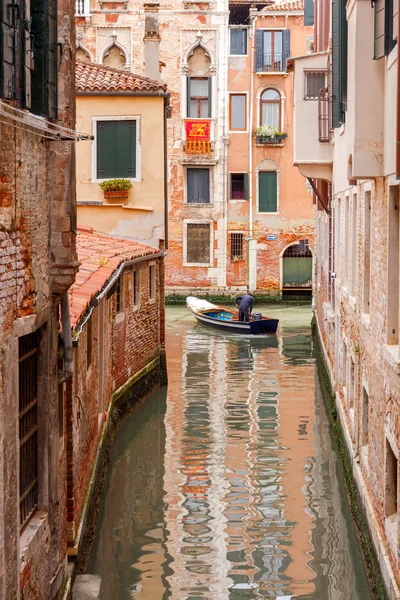 Venedig. Stadtkanal. — Stockfoto