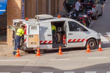 Tossa de Mar. sanitasyon ve su kaynağı.