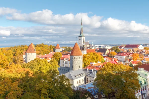 Tallin. Estonia. Ciudad vieja . — Foto de Stock