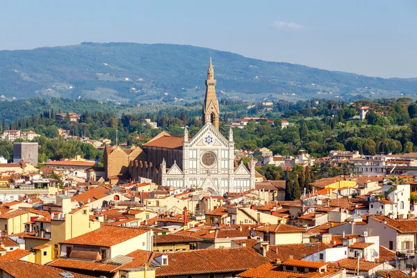 Florence. Kerk van Santa Croce. — Stockfoto