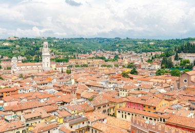 Verona. Yukarıdan görüntülemek.