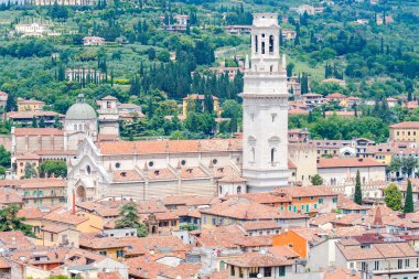 Verona. Yukarıdan görüntülemek.