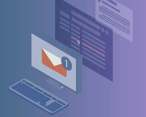 vektörün içeriğini görmek için e- posta ve açık e- posta al