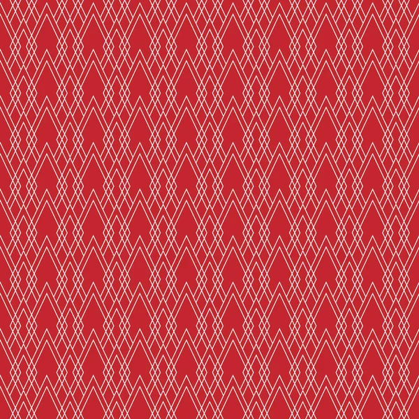 Motif Sans Couture Avec Forme Diamant Arrière Plan Rouge Pour — Image vectorielle