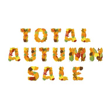 Tabela ve reklam için beyaz arka plan üzerinde kelime parlak akçaağaç yapılan satış bırakır.