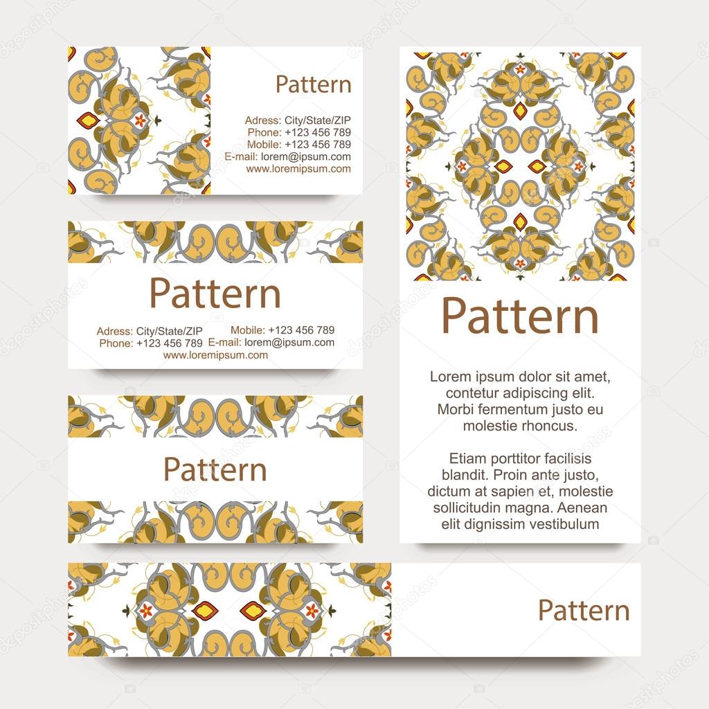 visitenkarten muster mit islamischen persischen ornament umfasst nahtlose muster stockvektor - Visitenkarten Muster visitenkarten muster mit islamischen persischen ornament umfasst nahtlose muster stockvektor - Visitenkarten Muster
