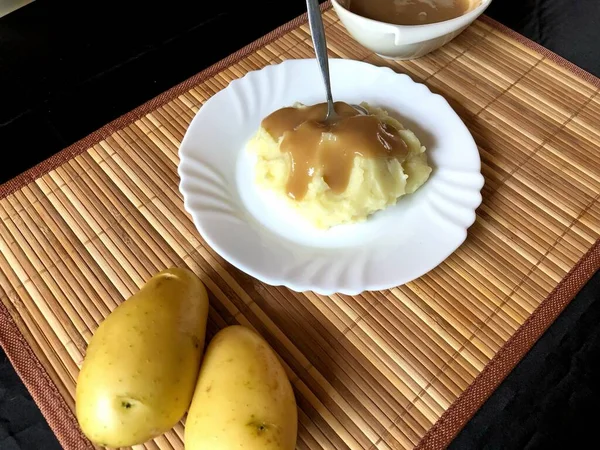 Deliciosa Comida Tradicional Mexicana Hecha Casa —  Fotos de Stock