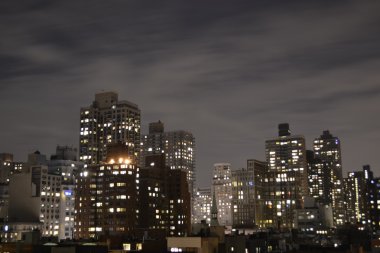 Upper East side bölgesinde gece