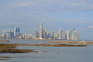 Panama şehrin manzarası