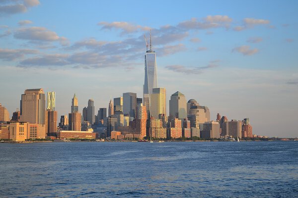 Picture taken from a Ferry in the Hudson river