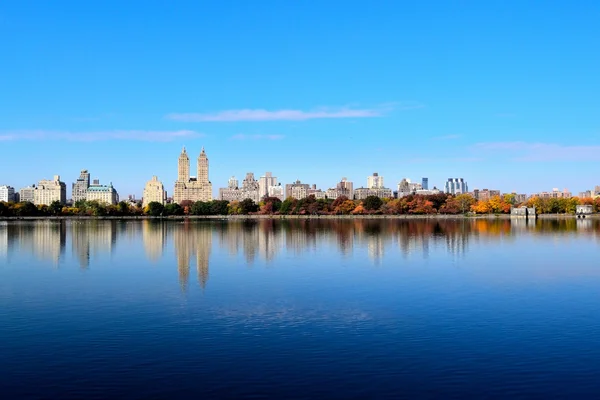 Sturz im Central Park — Stockfoto