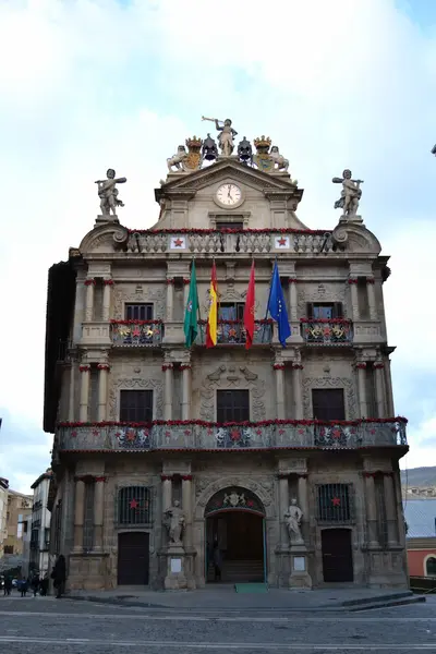 Pamplona'nın Belediye Binası — Stok fotoğraf