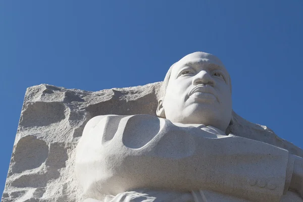 Il volto di Martin Luther King — Foto Stock