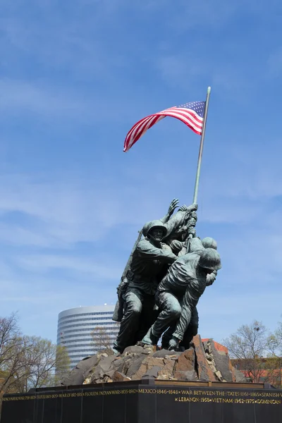 Dc에서 해병대 전쟁 기념관 — 스톡 사진
