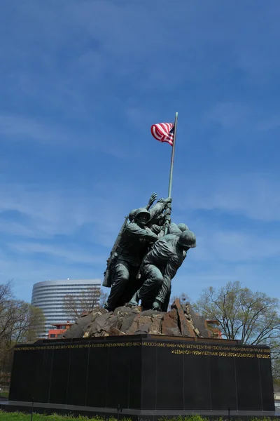 해병대 전쟁 기념관 워싱턴에서 — 스톡 사진