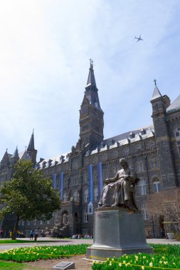 John Carroll heykel Georgetown Üniversitesi tarafından