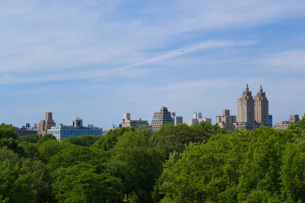 Upper West Side from the Metropolitan museum