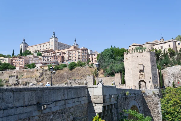 Toledo Roma köprüsü — Stok fotoğraf