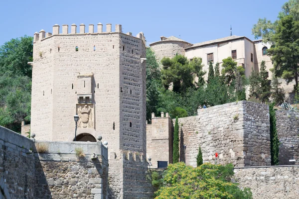 Defensas del puente romano — Foto de Stock