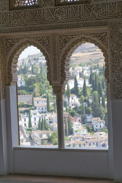 Ventana hacia Albayzin — Foto de Stock