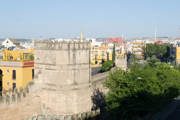 Romerska murarna i Sevilla — Stockfoto