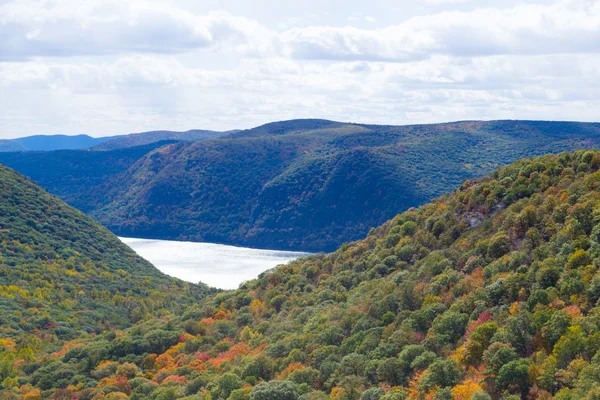 Fall by the Hudson River — Stock Photo, Image