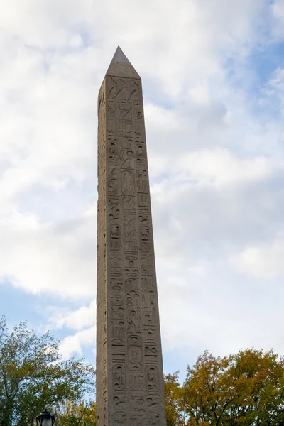 Celopatra's needle in central Park — Stock Photo, Image