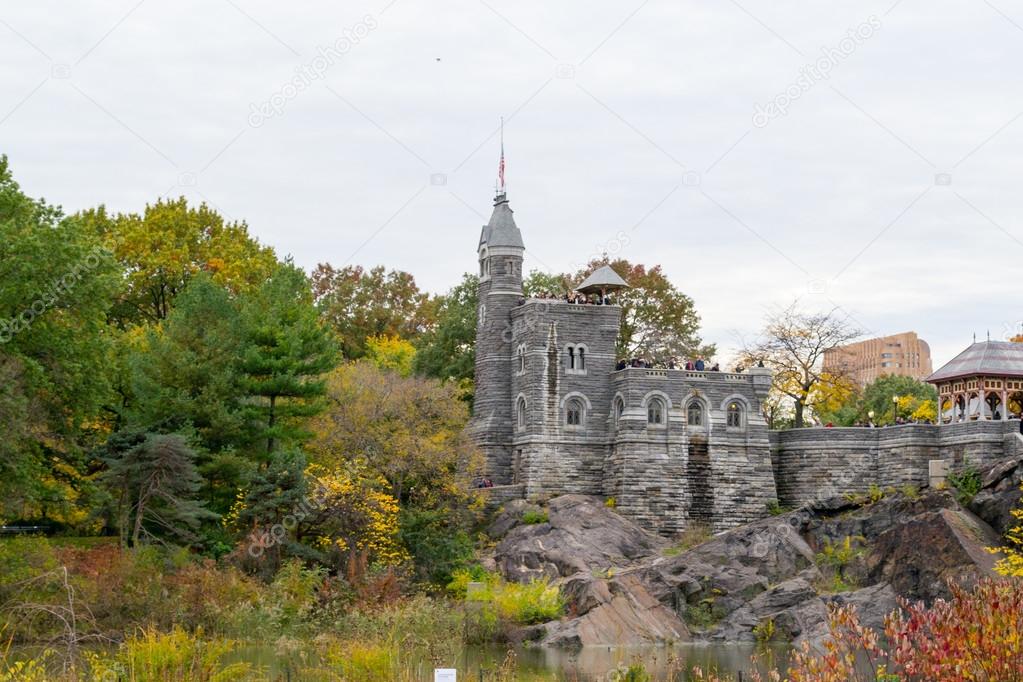 Belvedere castle and turtle lake